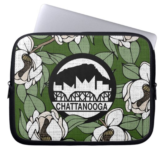 Chattanooga Magnolia Laptopschutzhülle (Vorderseite)