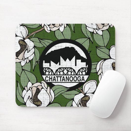 Chattanooga Magnolia Mousepad (Mit Mouse)
