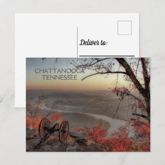 Chattanooga Postkarte (Vorne/Hinten)