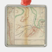 Chattanooga Silbernes Ornament (Vorne)