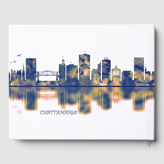 Chattanooga Skyline Gästebuch (Rückseite)