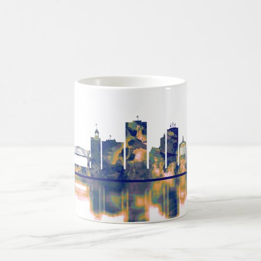 Chattanooga Skyline Kaffeetasse (Mittel)