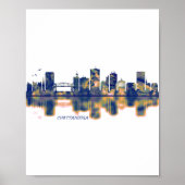 Chattanooga Skyline Poster (Vorne)
