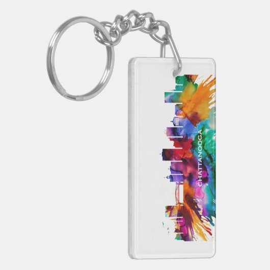 Chattanooga Skyline Schlüsselanhänger (Vorderseite links)