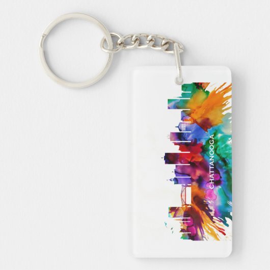 Chattanooga Skyline Schlüsselanhänger (Vorderseite)