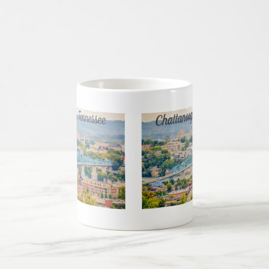 Chattanooga, Skyline-Tasse Tennessee Kaffeetasse (Mittel)