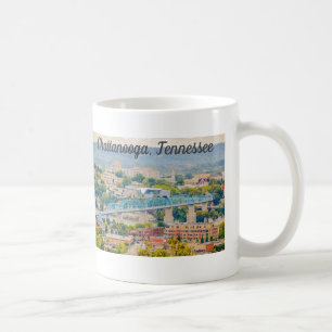Chattanooga, Skyline-Tasse Tennessee Kaffeetasse