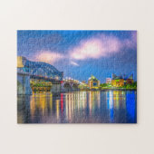 Chattanooga Skyline Tennessee Images Chattanooga I Puzzle (Horizontal)
