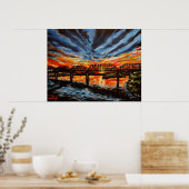 "Chattanooga Sunrise" Poster/Print Poster (Küche)