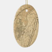 Chattanooga Tennessee 1870 Keramikornament (Rechts)