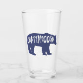Chattanooga Tennessee Bear Glas (Vorderseite)