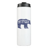 Chattanooga Tennessee Bear Thermosbecher (Vorderseite)
