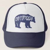 Chattanooga Tennessee Bear Truckerkappe (Vorderseite)