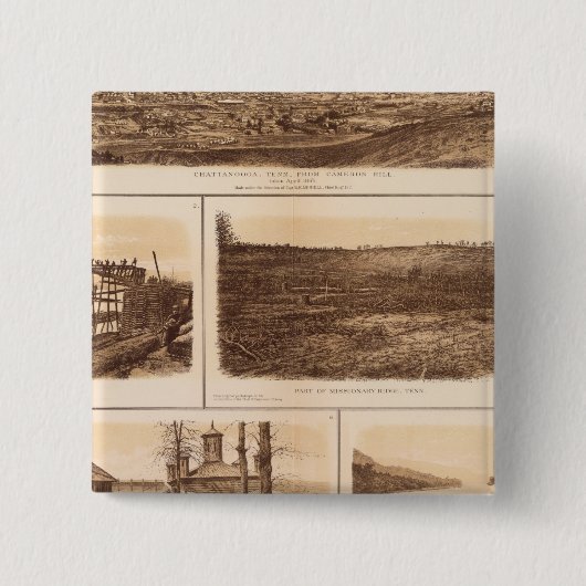 Chattanooga Tennessee Button (Vorderseite)