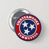 Chattanooga, Tennessee Button (Vorne & Hinten)