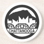 Chattanooga Tennessee Getränkeuntersetzer (Vorne)