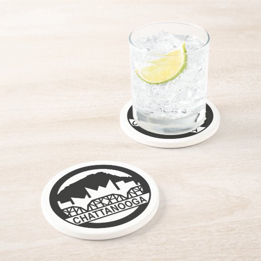 Chattanooga Tennessee Getränkeuntersetzer (Seite)