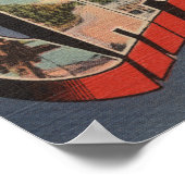 Chattanooga, Tennessee - Große Buchstabenszenen 2 Poster (Ecke)