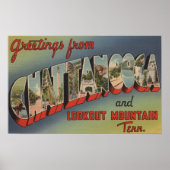 Chattanooga, Tennessee - Große Buchstabenszenen 2 Poster (Vorne)