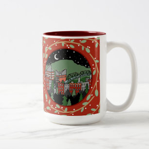 Chattanooga Tennessee Holiday Tasse