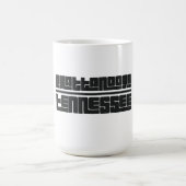 Chattanooga - Tennessee Kaffeetasse (Mittel)