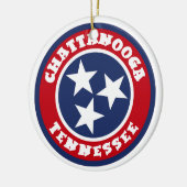 Chattanooga, Tennessee Keramikornament (Links)