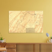 Chattanooga, Tennessee Leinwanddruck (Insitu (Wohnzimmer))