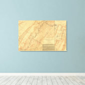 Chattanooga, Tennessee Leinwanddruck (Insitu (Holzboden))