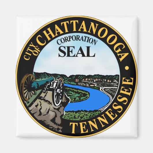 Chattanooga Tennessee Magnet (Vorne)