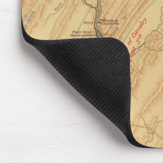 Chattanooga, Tennessee Mousepad (Ecke)