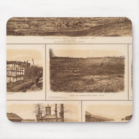 Chattanooga Tennessee Mousepad (Vorne)