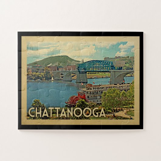 Chattanooga Tennessee Puzzle (Horizontal)