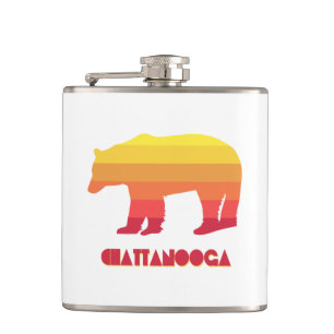 Chattanooga Tennessee Regenbogenbär Flachmann