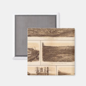 Chattanooga Tennessee River Magnet (Vorderseite/Rückseite)