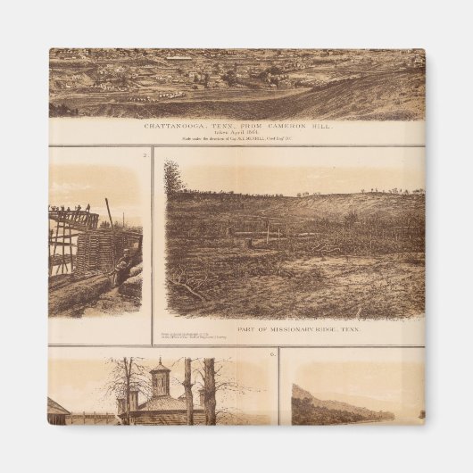 Chattanooga Tennessee River Magnet (Vorne)