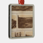 Chattanooga Tennessee River Silbernes Ornament (Rechts)