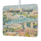 Chattanooga, Tennessee Skyline Autolufterfrischer (Links)