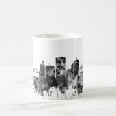 Chattanooga Tennessee Skyline BW Kaffeetasse (Mittel)