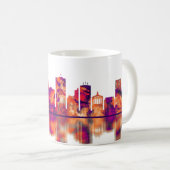 Chattanooga Tennessee Skyline Kaffeetasse (VorderseiteRechts)