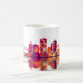 Chattanooga Tennessee Skyline Kaffeetasse (Mittel)