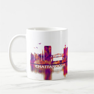 Chattanooga Tennessee Skyline Kaffeetasse