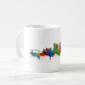Chattanooga Tennessee Skyline Kaffeetasse (Vorderseite Links)