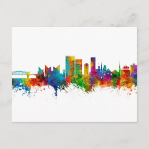 Chattanooga Tennessee Skyline Postkarte