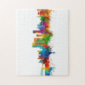 Chattanooga Tennessee Skyline Puzzle (Vertikal)