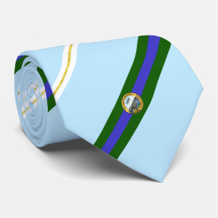 Chattanooga (Tennessee) Stadtflagge Neck Tie Krawatte