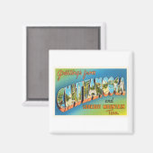 Chattanooga Tennessee TN Wandern neben dem Wasser Magnet (Vorderseite/Rückseite)