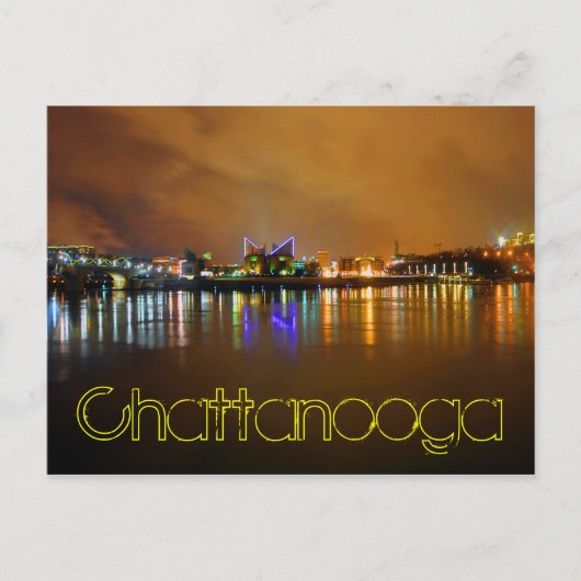 Chattanooga, Tennessee, USA Postkarte (Vorderseite)