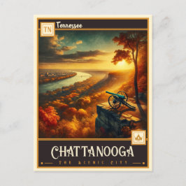 Chattanooga, Tennessee | VINTAG Postkarte