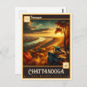 Chattanooga, Tennessee | VINTAG Postkarte (Vorne/Hinten)