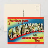 Chattanooga Tennessee Vintage Postcard Postkarte (Vorne/Hinten)